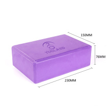 Yugland yoga block foam brick printed for Pilates accessories exercise